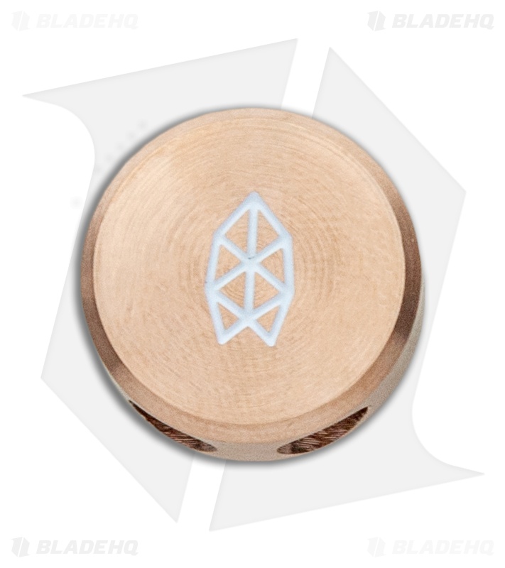 The James Brand The Ulu Lanyard w/ Rose Gold Stainless Steel Bead