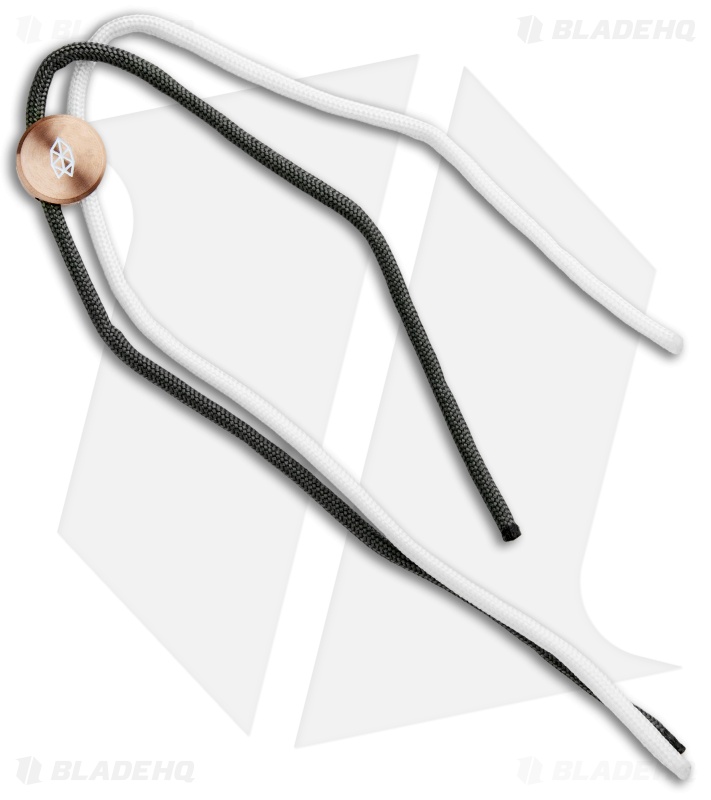 The James Brand The Ulu Lanyard w/ Rose Gold Stainless Steel Bead