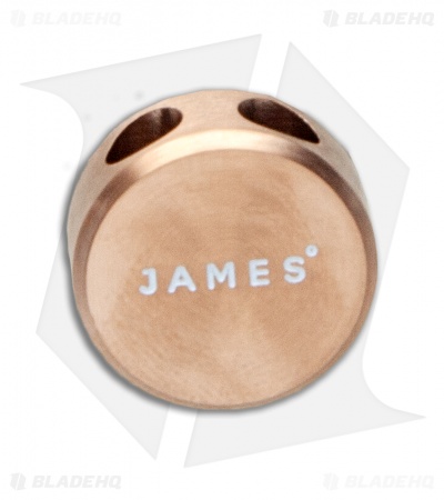The James Brand The Ulu Lanyard w/ Rose Gold Stainless Steel Bead
