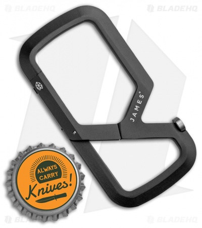 The James Brand The Mehlville Carabiner - Space Gray