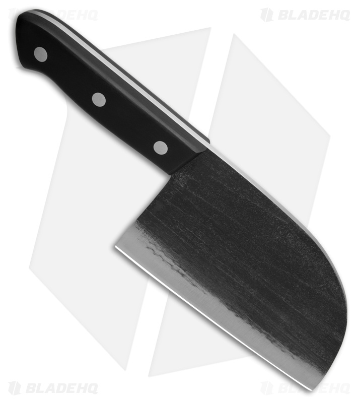 The Nikos Knife The Nikos 6.7" Fixed Blade Chef's Knife Black Wood