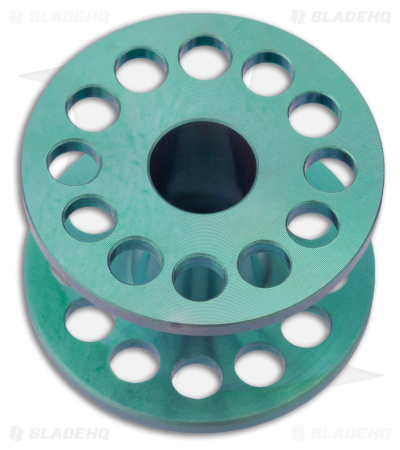 TiSurvival Titanium Spectra Spool - Green Anodized w/o Line