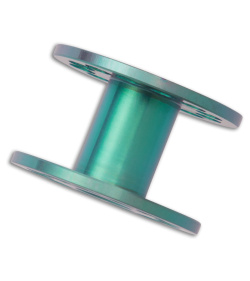 TiSurvival Titanium Spectra Spool - Green Anodized w/o Line