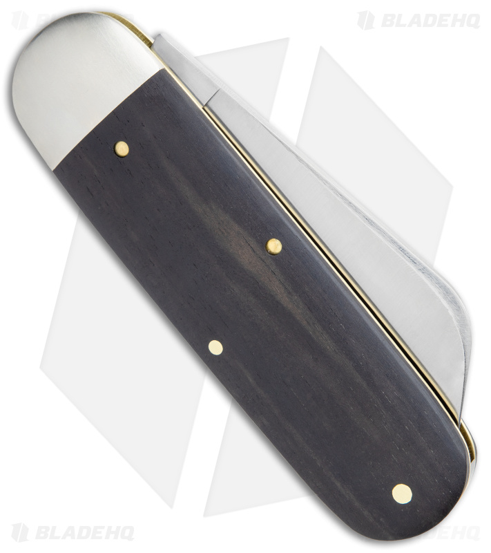 GEC Tidioute Cutlery #36 Toe Nail Clipper Knife Ebony Wood (3" Satin) 363122