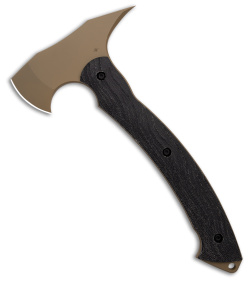 Toor Knives 11&quot; Tomahawk Arid Black Micarta w/ Multicam Arid Sheath (2&quot; Tan)  | 194516