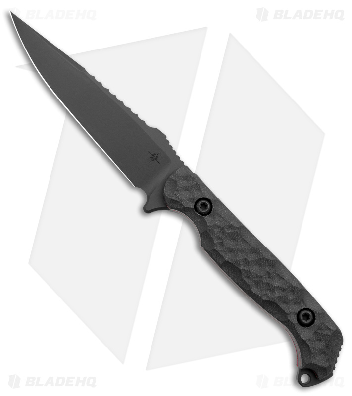 Toor Darter Fixed Blade Knife | Shadow Black G-10 - Blade HQ