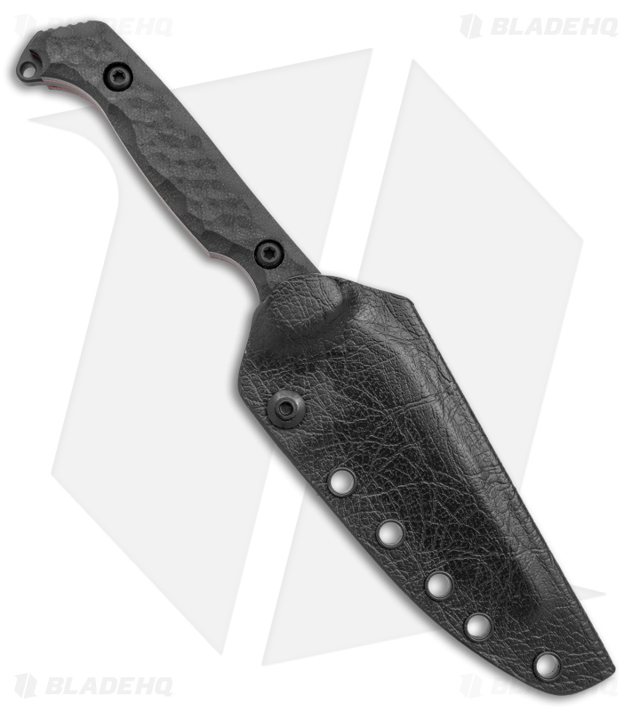 Toor Knives Darter Fixed Blade Knife Shadow Black G-10 (4.25" Black)