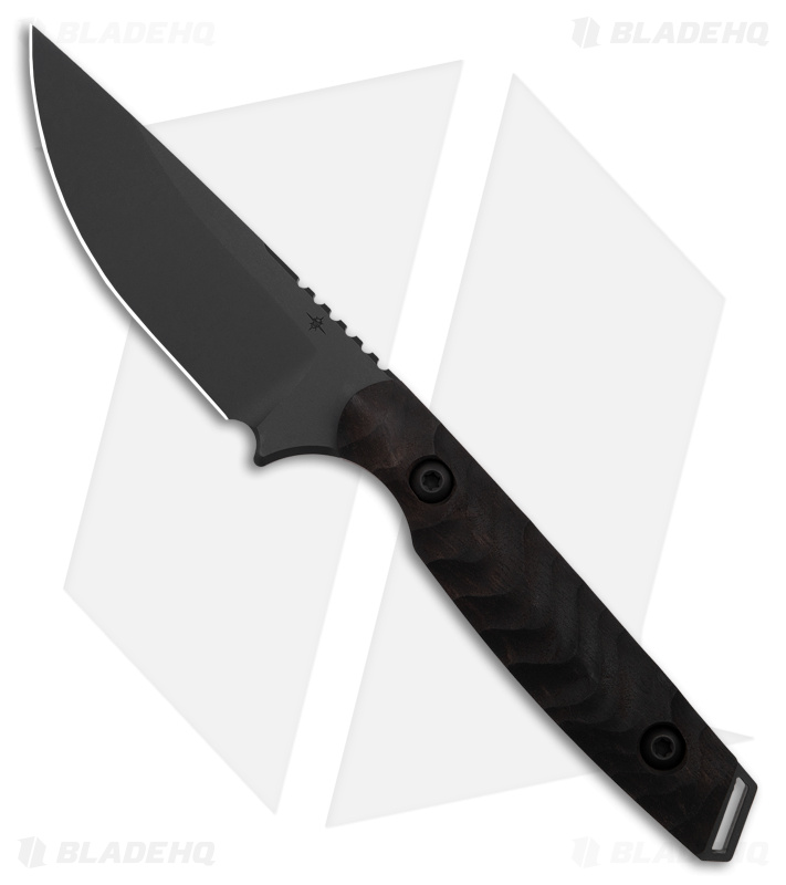 Toor Knives Field 3.0 Fixed Blade Knife Battleship Gray Ebony/Copper (3.75"Gray)