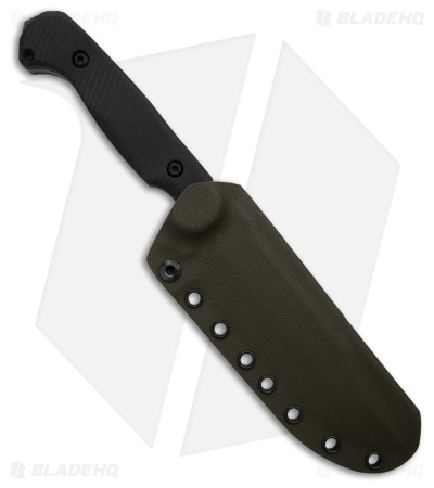 Toor Knives Valor MK1 Fixed Blade Knife Woodland Black G-10 (5.4" Gray)