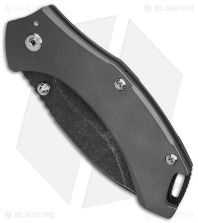 Toor Knives XT1 Alpha Slate Frame Lock Knife Titanium (3.25" SW)