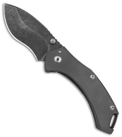 Toor Knives XT1 Alpha Slate Frame Lock Knife Titanium (3.25" SW)