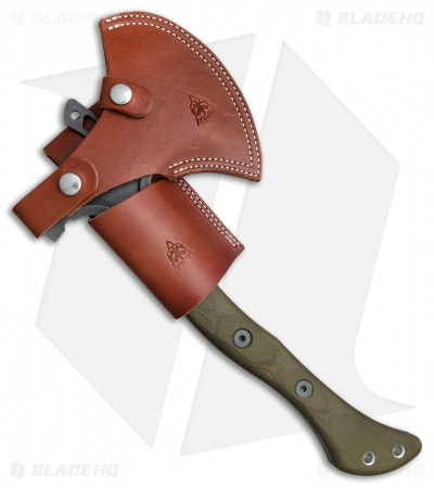 Tops Knives Hammer Hawk 14.5" Tomahawk Axe w/ Backup Knife HAMH-01