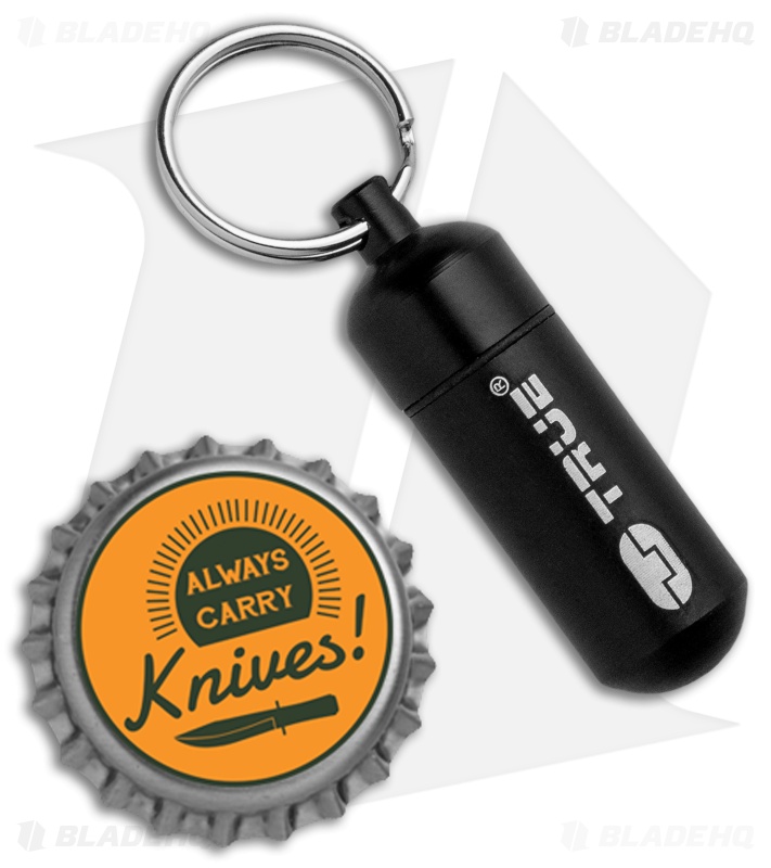 True Utility 1.75" CashStash Black Aluminum