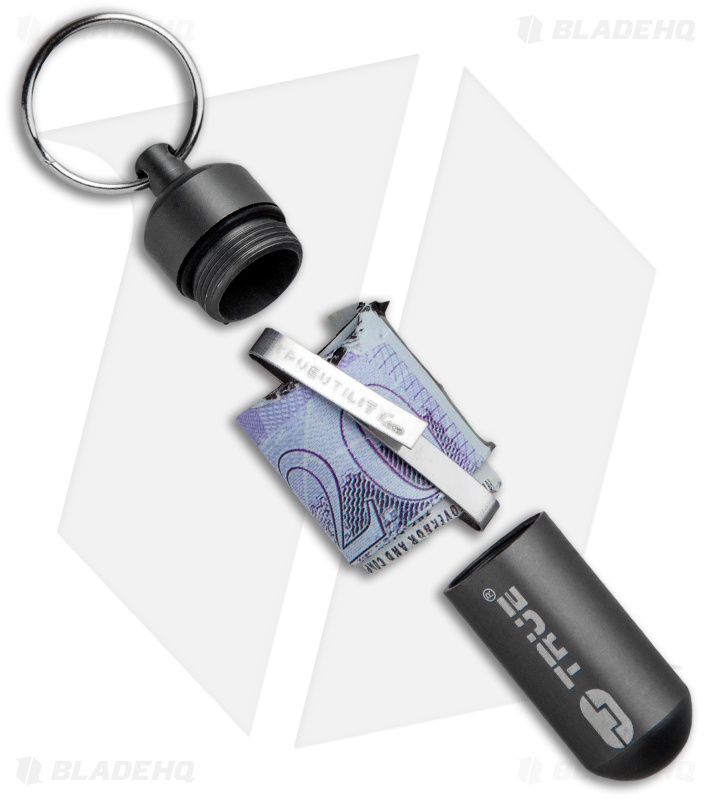 True Utility 1.75" CashStash Gray Aluminum