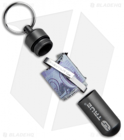 True Utility 1.75" CashStash Gray Aluminum