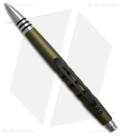 Tuffwriter Precision Press Pen OD Green Aluminum