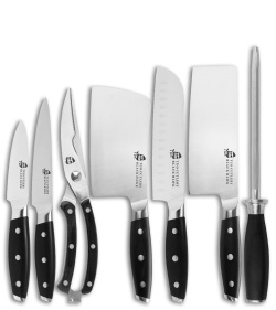 Tuo Cutlery Black Hawk 8-Piece Kitchen Knife Set