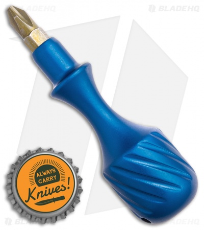 Turner CNC Sabot Screwdriver/Self Defense Tool -  Exclusive Blade HQ Blue