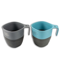 UCO Collapsible Camp Cup Set - Blue and Gray