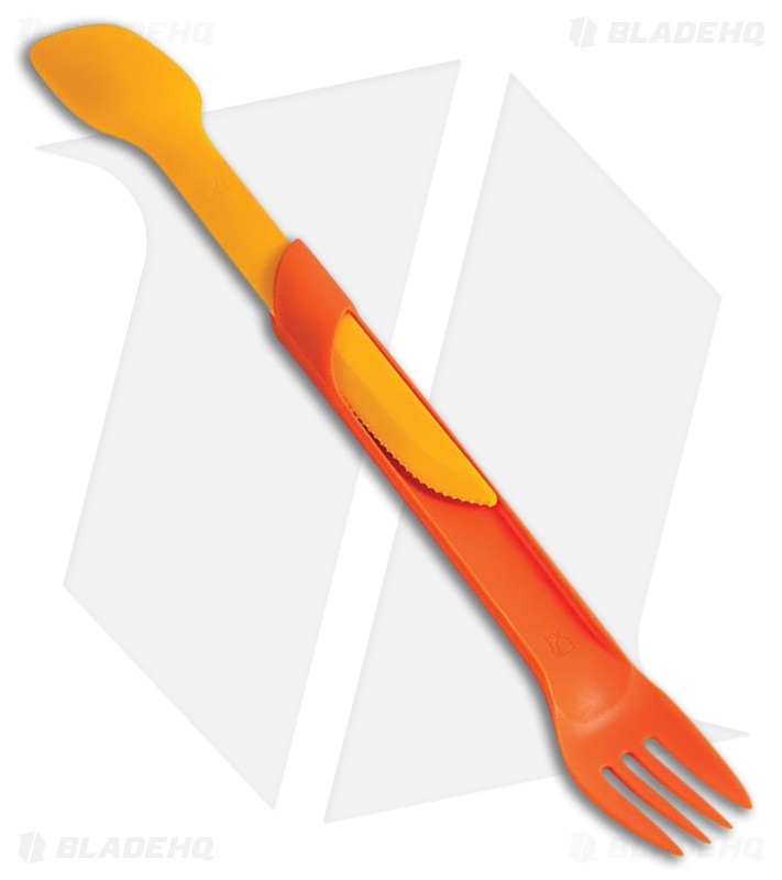 UCO Switch Spork Utensil Set - Yellow and Orange 