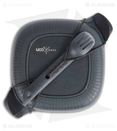 UCO ECO 5-Piece Mess Kit – Midnight (Black and Gray)