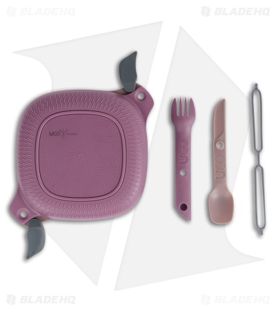 UCO ECO 5-Piece Mess Kit – Midnight (Light And Dark Purple)