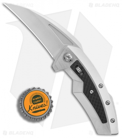 Ultimate Defense Knives Ray God Folding Knife (2.75" Satin) RWL-34
