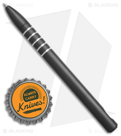 Urban Survival Gear TiScribe-Go Tactical Pen Dark Titanium - Mini