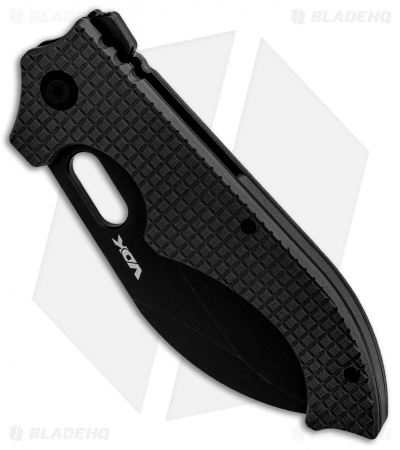 VDK Large Goat | Frame Lock Knife | Black G-10 | Blade HQ