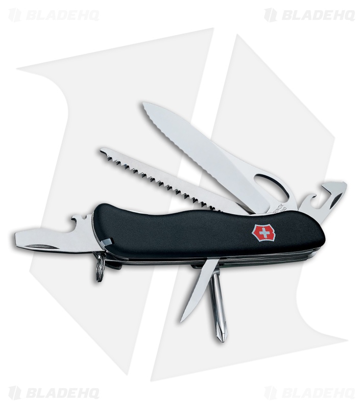 Victorinox One Hand Trekker Black Multi Tool VN08463MW3