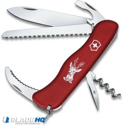 Victorinox Swiss Army Knife Hunter Red 08573 - Blade HQ