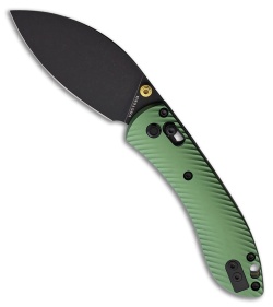 Vosteed Mini Nightshade Crossbar Lock Green Aluminum (2.6" Black Stonewash)