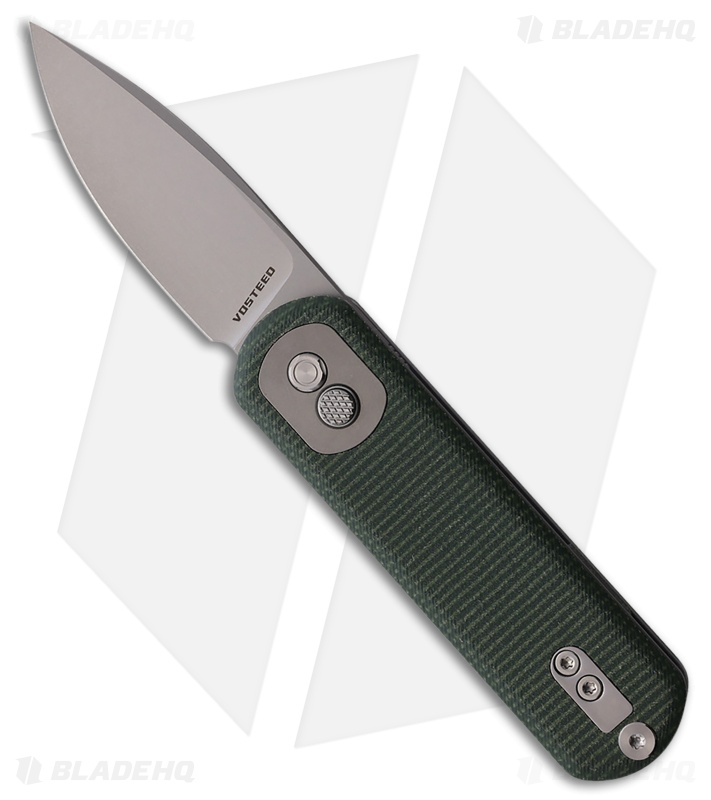 Vosteed Corgi Pup Knife Green Micarta (SW) VOSA0720 Vosteed Corgi Pup Knife Green Micarta (SW) VOSA0720