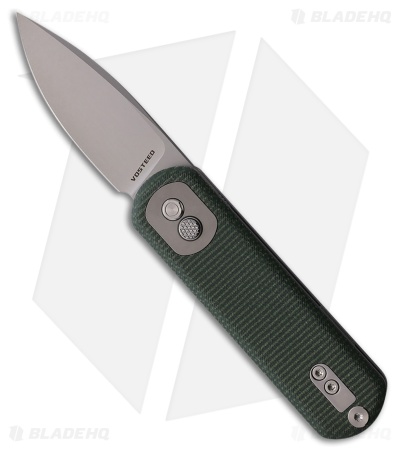 Vosteed Corgi Pup Knife Green Micarta (SW) VOSA0720