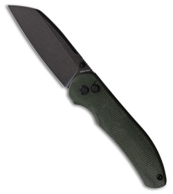 Vosteed Thornton Treklock Knife OD Green Micarta (3.2" Black SW) VOSA1704