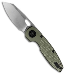 Vosteed Ankylo Vanchor Lock Knife Green Frag Aluminum (3.2" Satin)