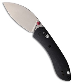 Vosteed Mini Nightshade Crossbar Lock Knife Black G-10 (2.6" SW 14C28N)