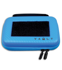 Vault Case Co. Nano Knife Case - Blue Carbon