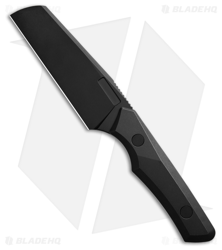 Vero Engineering Axon Fixed Blade Knife Blackwash Titanium (4" Blackwash)