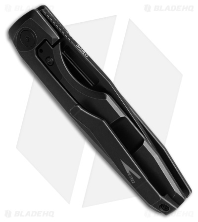 Vero Engineering Isotope Mini Integral Knife Black Micarta (3.5" Black SW)