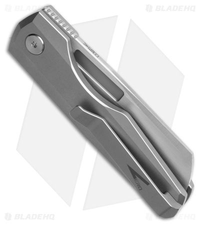Vero Engineering Neuron Non-Flipper Knife Titanium (2.8" Hand Satin)