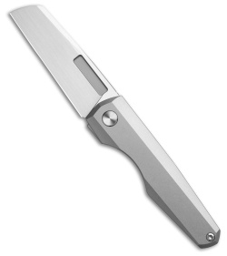 Vero Engineering Neuron Non-Flipper Knife Titanium (2.8" Hand Satin)