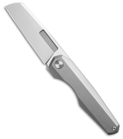 Vero Engineering Neuron Gen 2 Double Detent Knife Titanium (2.8" Hand Satin)