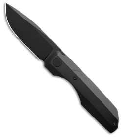 Vero Engineering Synapse Frame Lock Knife Black Titanium (3.2" Black SW)