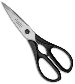 Victorinox black online handled kitchen scissors
