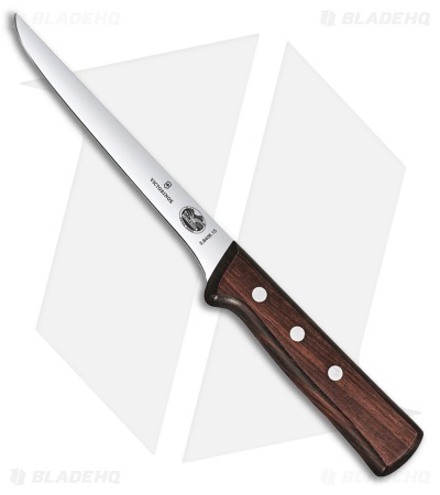 Victorinox Swiss Classic Fixed Blade Boning Knife Wood (6" Satin)