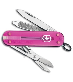 Victorinox Classic Pink Polymer (2.25" Stainless Steel)