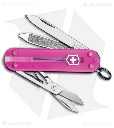 Victorinox Classic Pink Polymer (2.25" Stainless Steel)