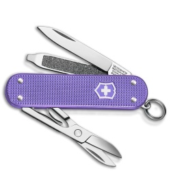 Victorinox Classic SD Alox  Swiss Army Knife Electric Lavender