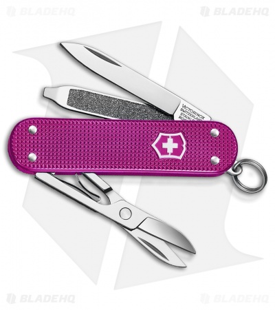 Victorinox Swiss Army Knife Classic SD Alox Flamingo Party Aluminum